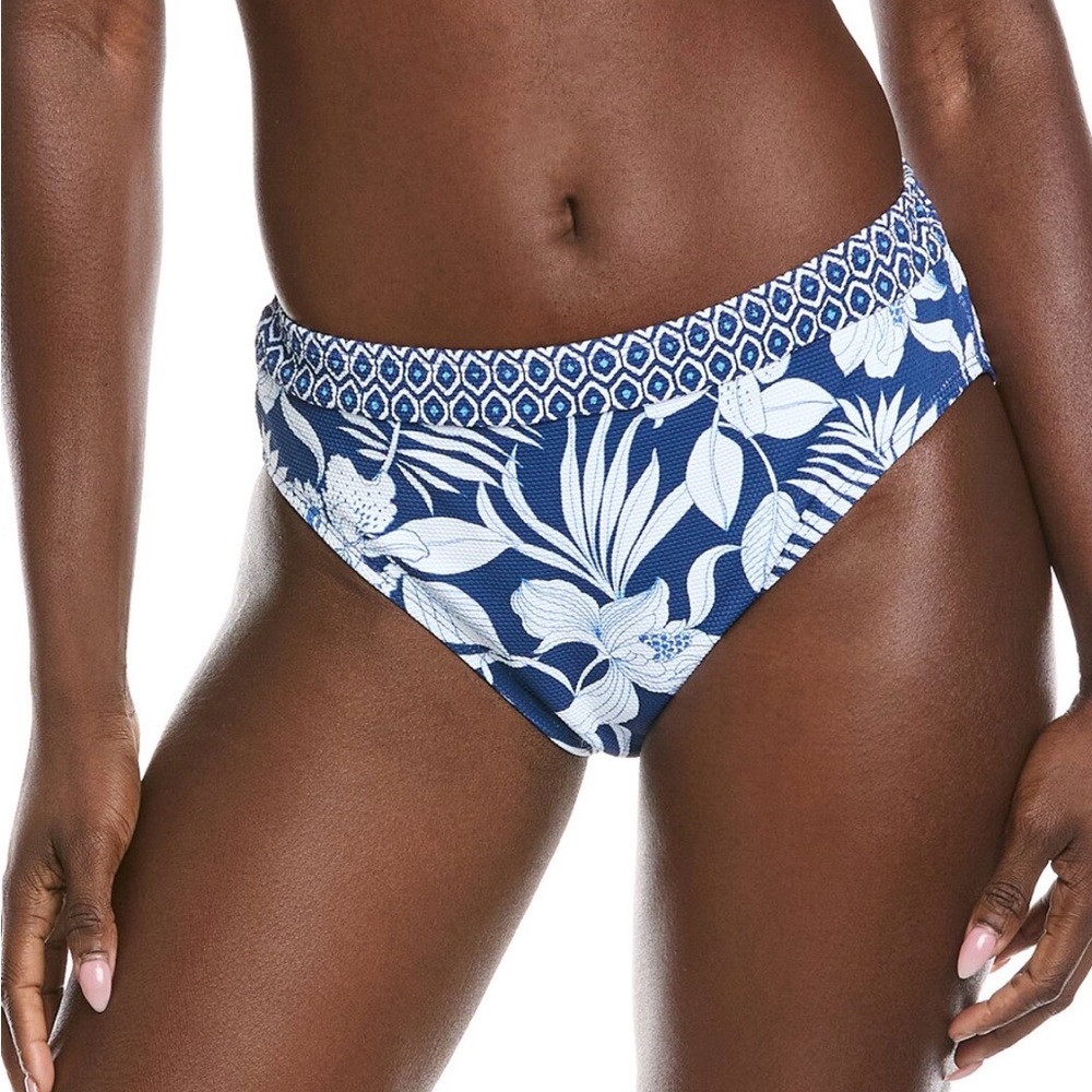 Tommy Bahama Island Cays Blooms High-Waist Bikini Bottom